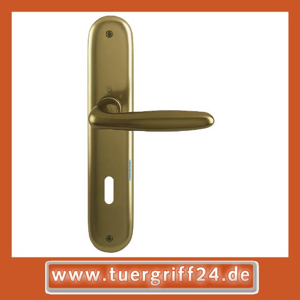 Hoppe Verona Aluminium Langschildgarnitur F4 Bronzefarben 1510/273P, 2962844, 8064131, 2962861, 2962967, 8157257, 2806606